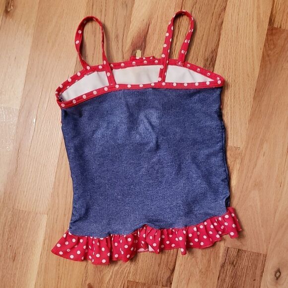 Frankie & Daisy 40s Style Pin up Tankini Top - Picture 6 of 6